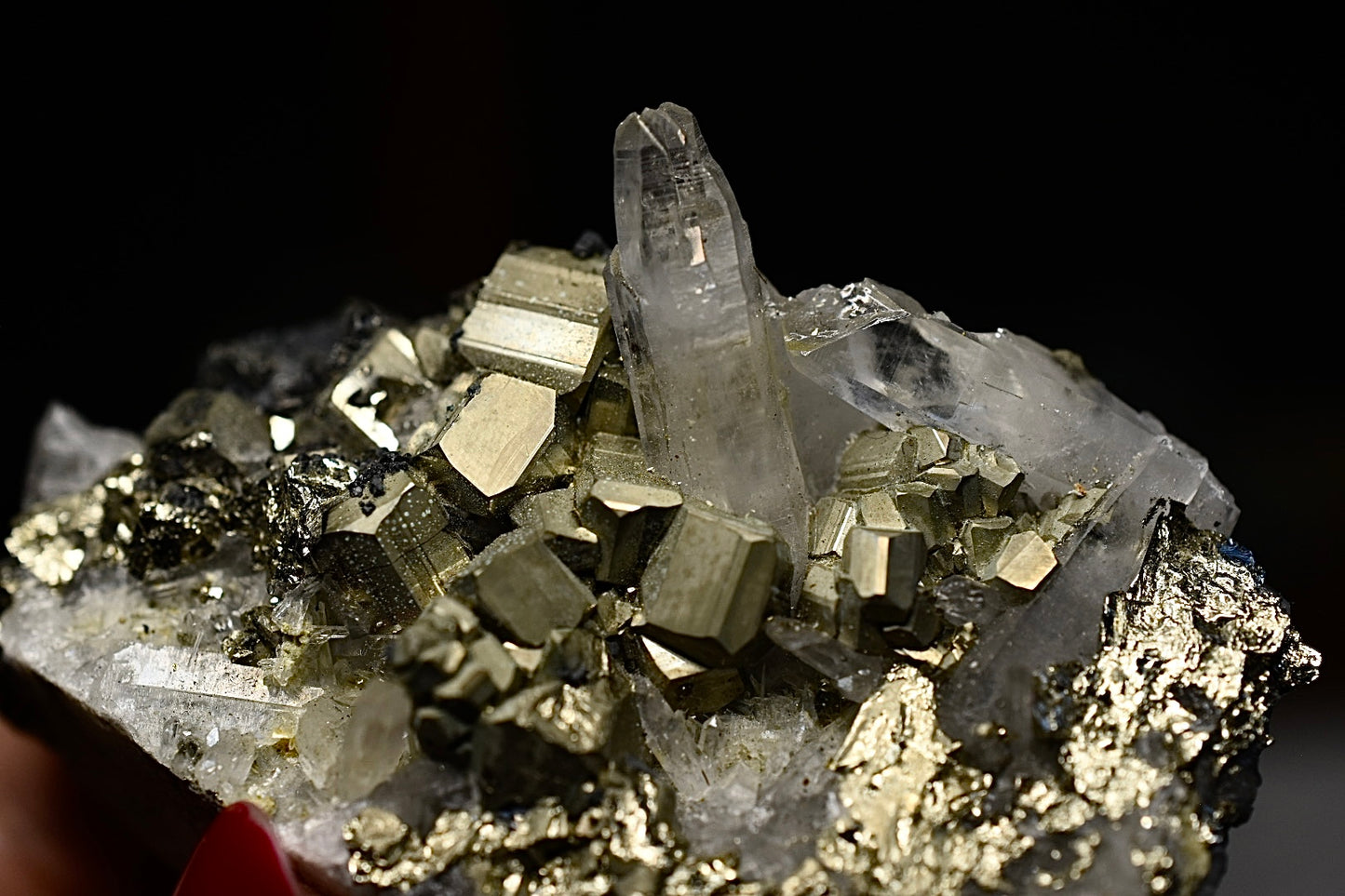 Pyrite & Quartz Specimen