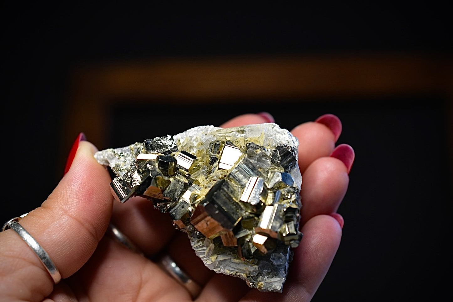 Pyrite & Quartz Specimen
