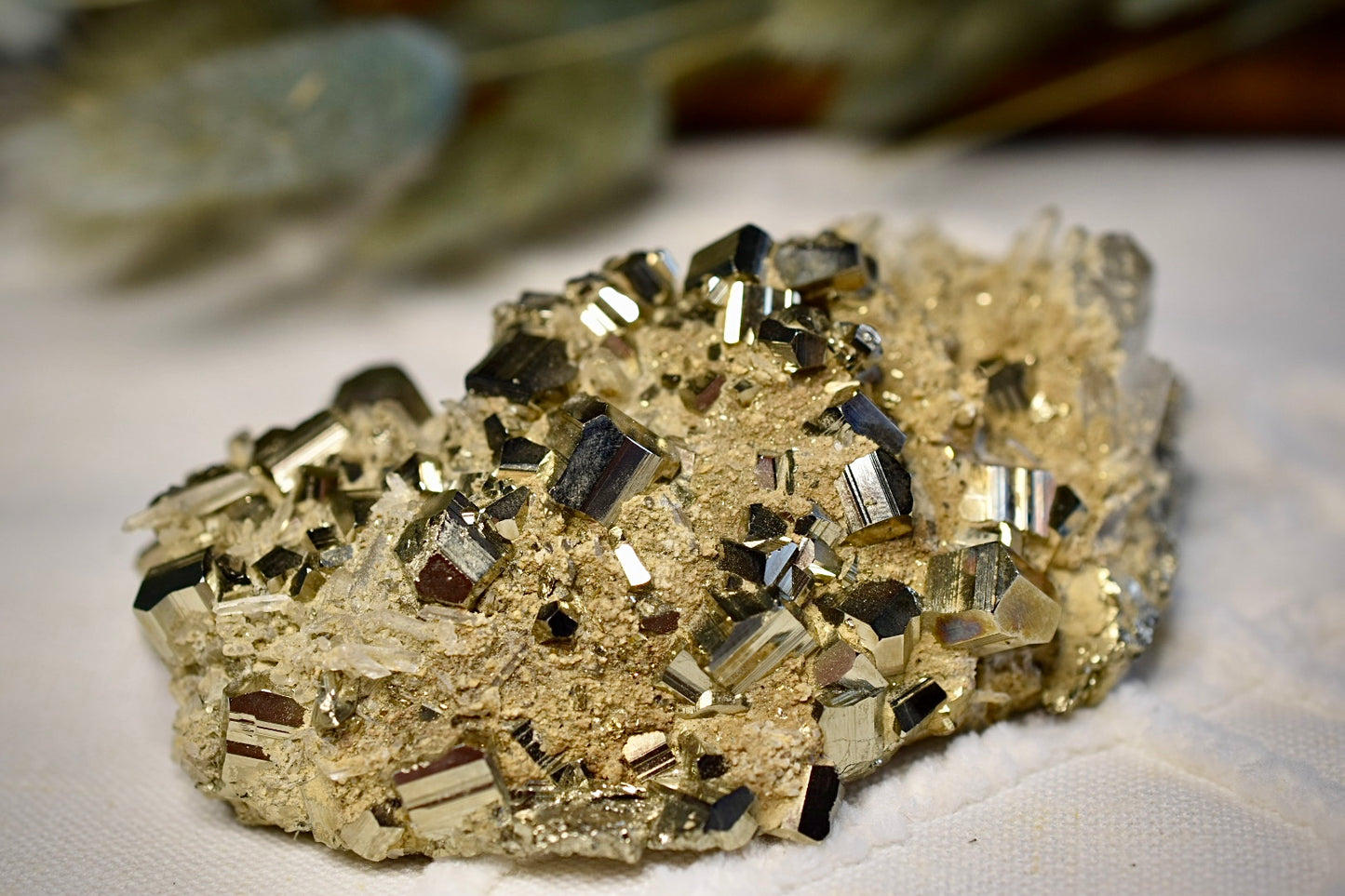 Pyrite & Quartz Specimen