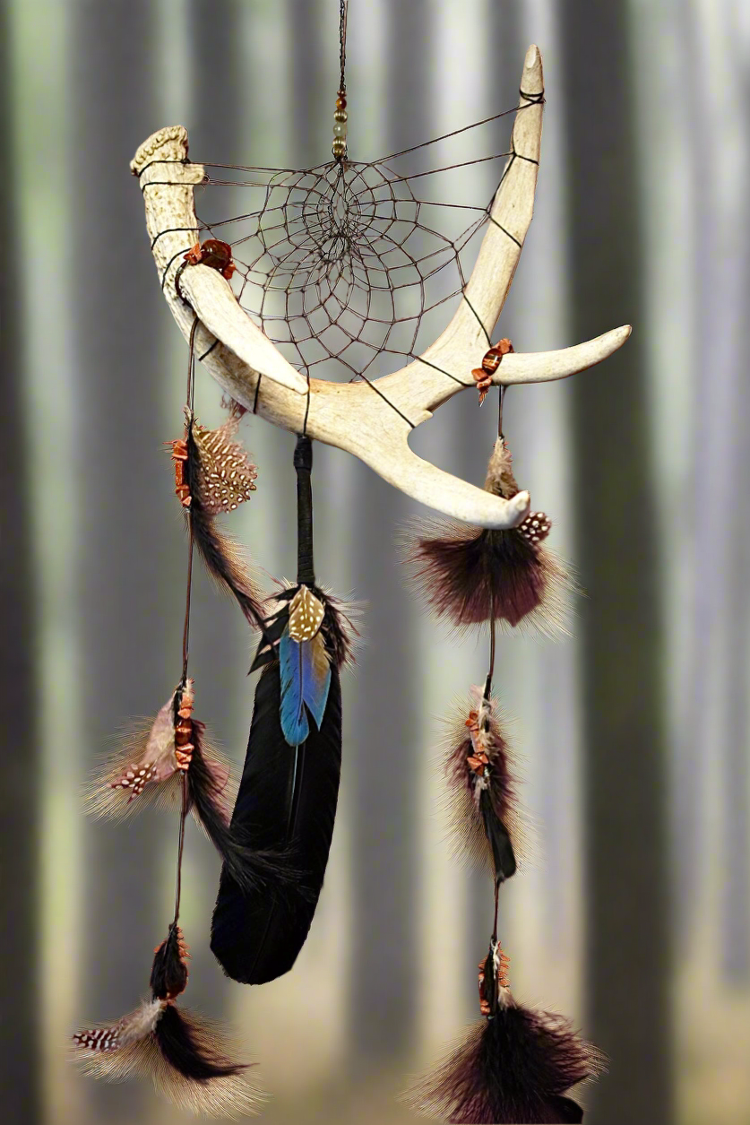 Handcrafted Antler Dream Catcher