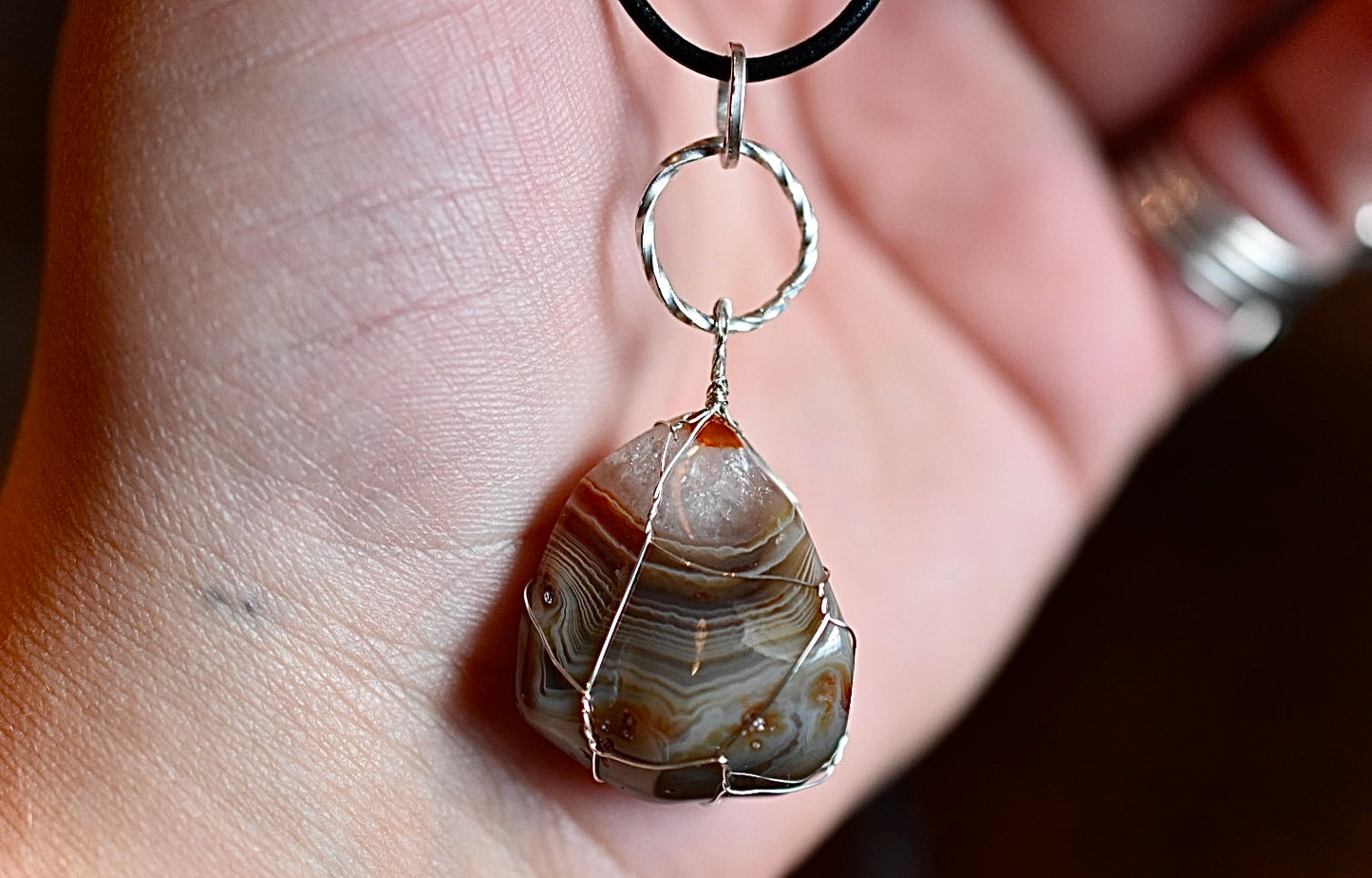 Lake Superior Agate Necklace