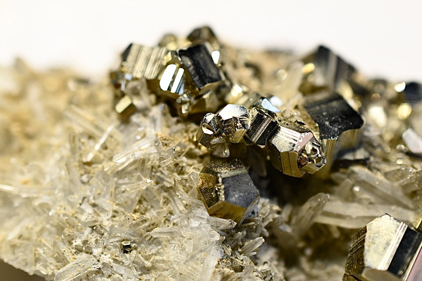 Pyrite & Quartz Specimen