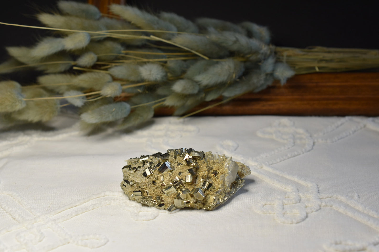 Pyrite & Quartz Specimen