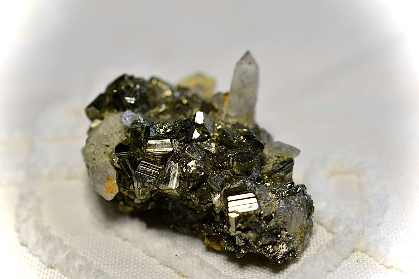 Pyrite & Quartz Specimen