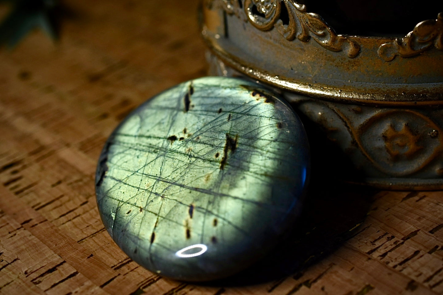 Labradorite Palm Stone
