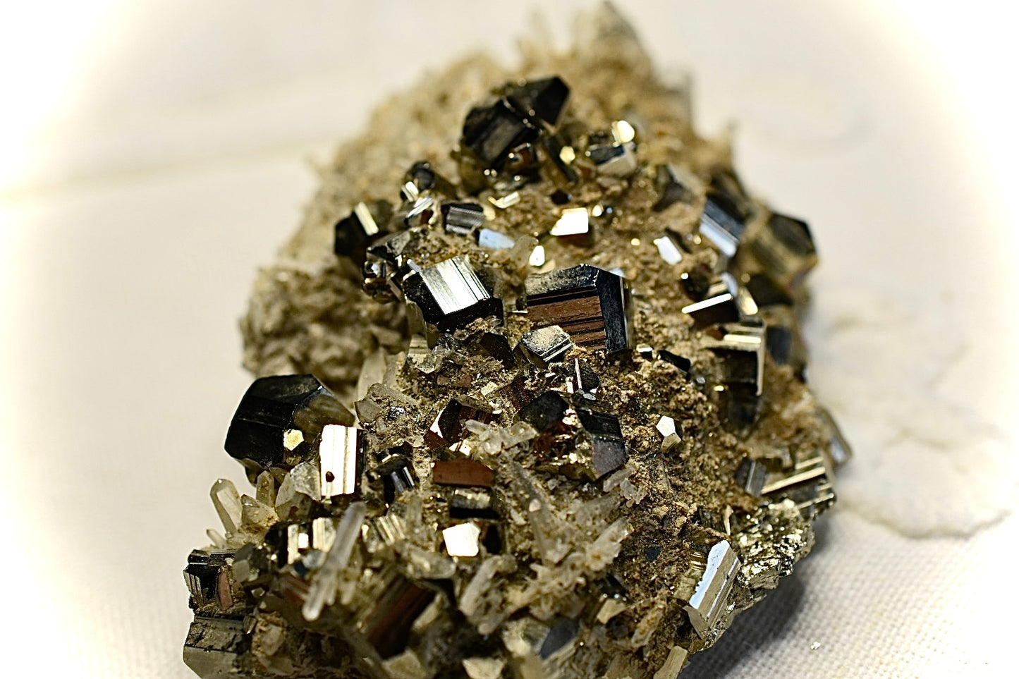 Pyrite & Quartz Specimen