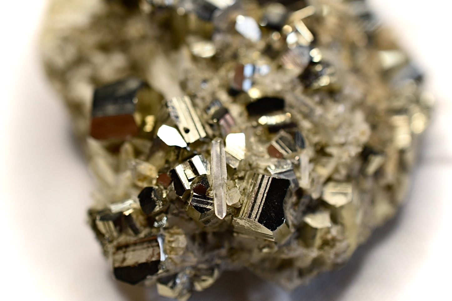 Pyrite & Quartz Specimen
