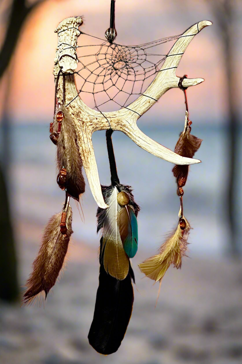 Handcrafted Antler Dream Catcher