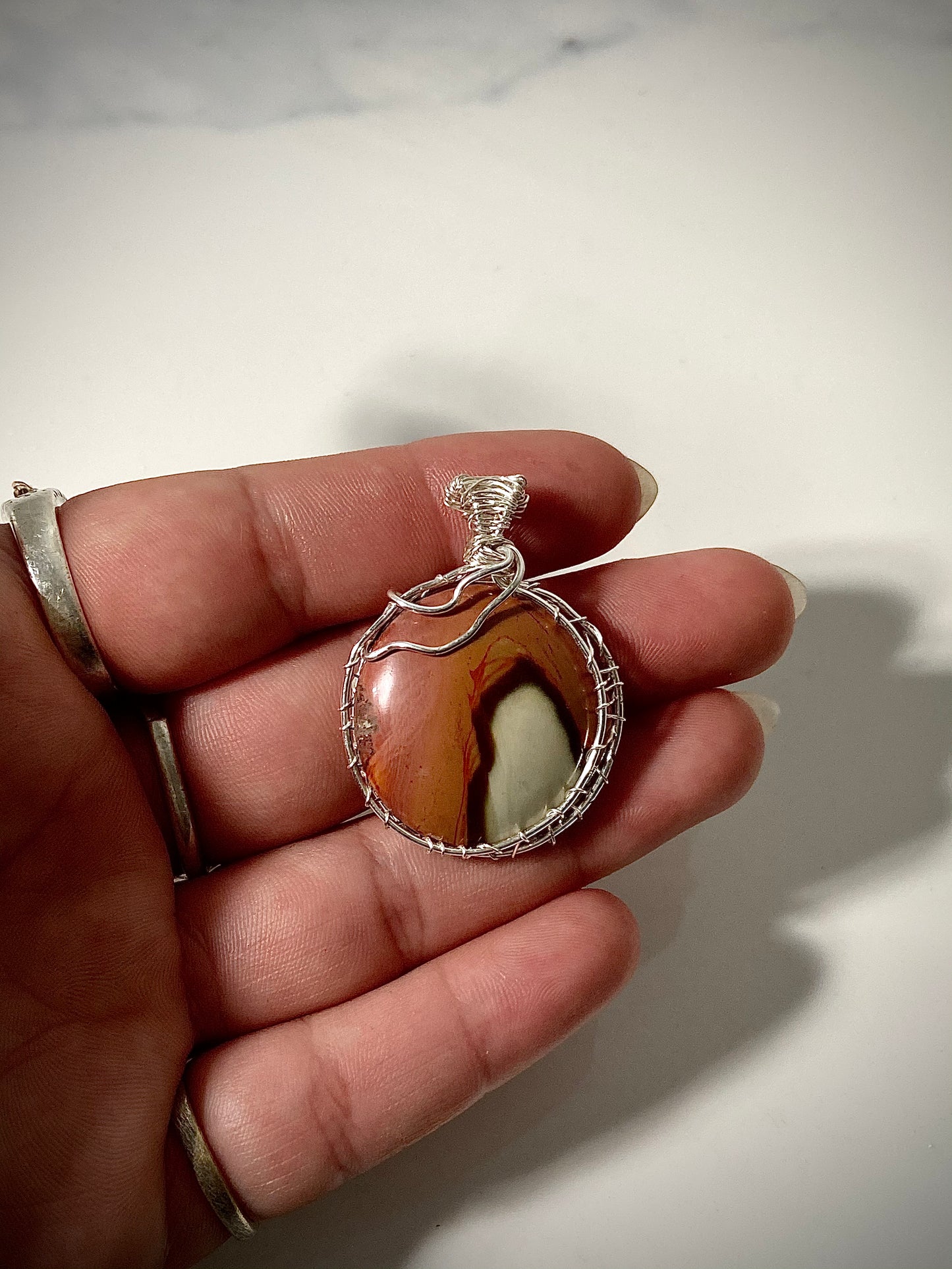 Polychrome Jasper Pendant
