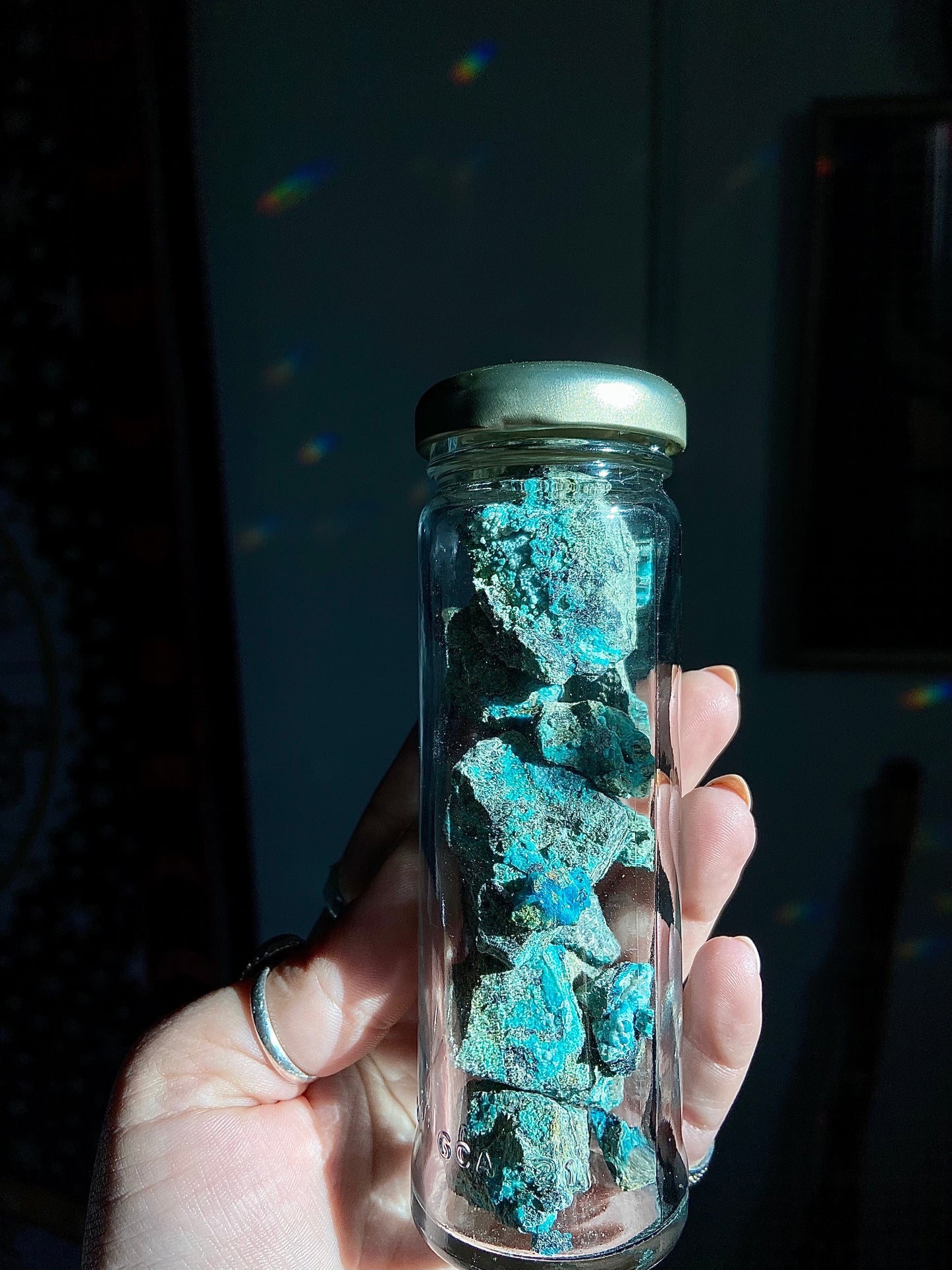 Chrysocolla Jar Specimen