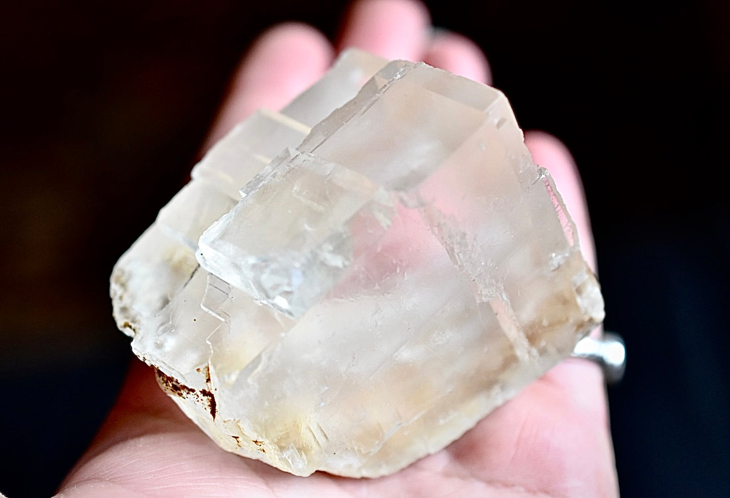 Optical Etched Calcite Specimen