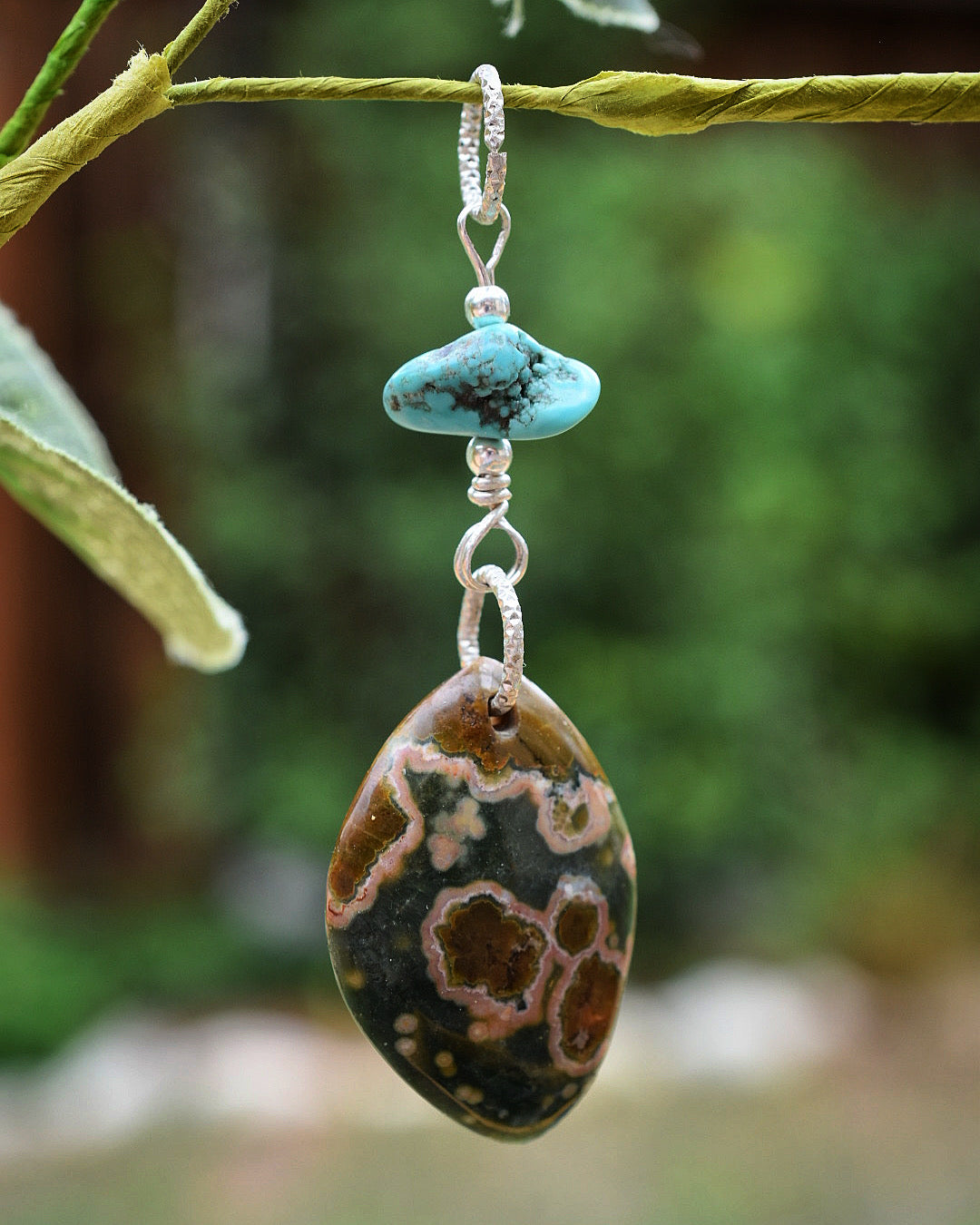 Ocean Jasper with Turquoise