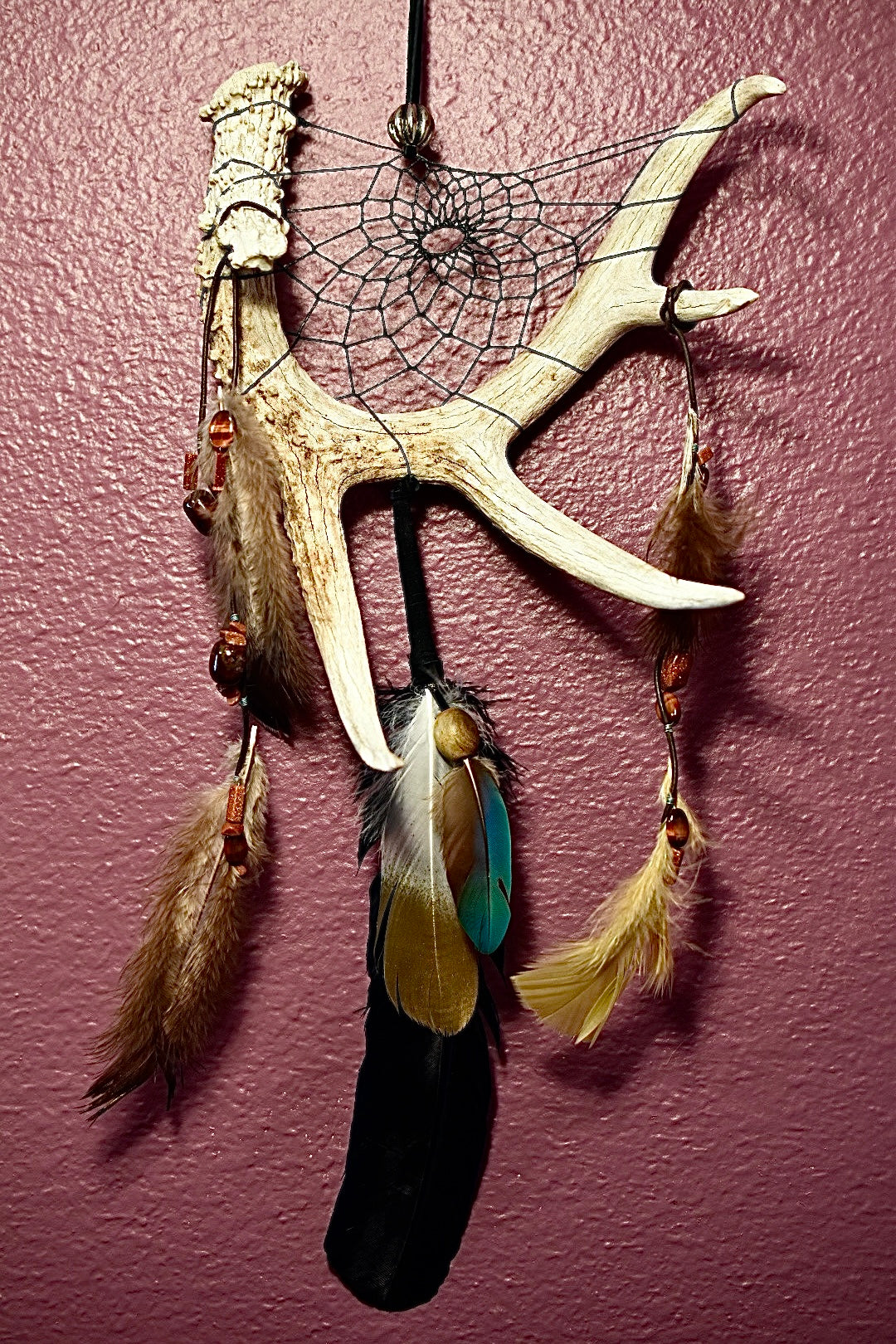Handcrafted Antler Dream Catcher