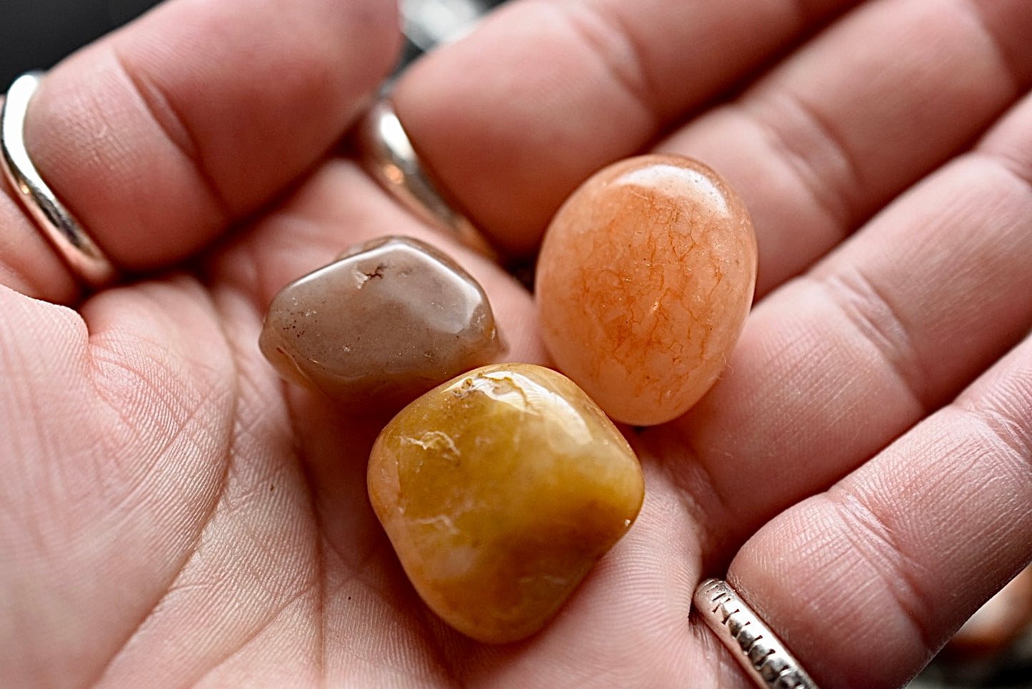 Small Lake Superior Quartz Tumbles