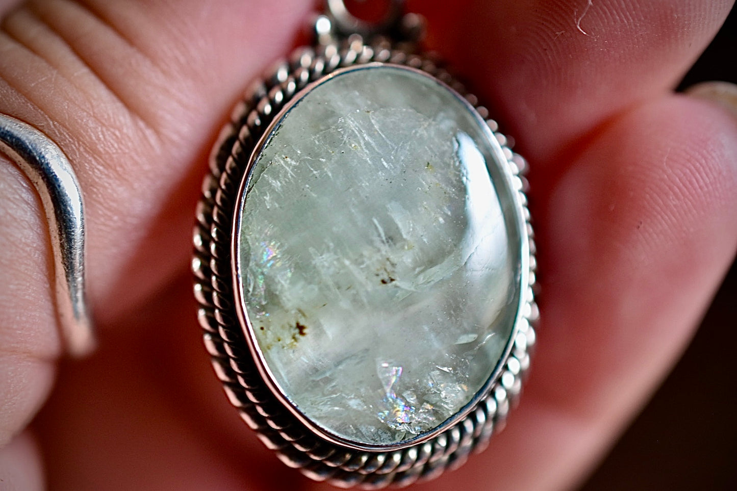Aquamarine Pendant • Vintage