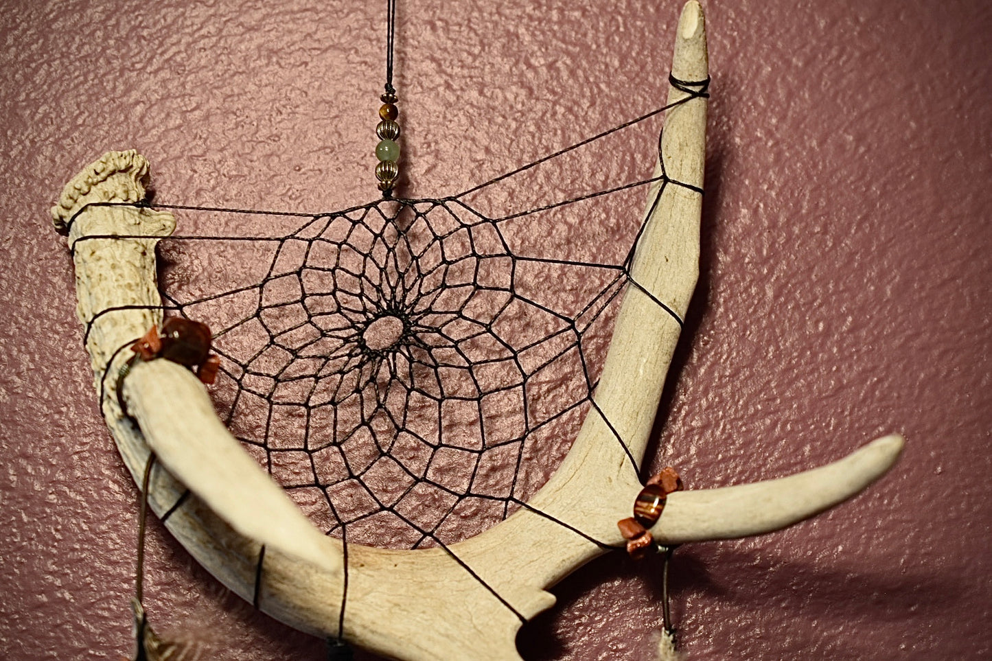 Handcrafted Antler Dream Catcher