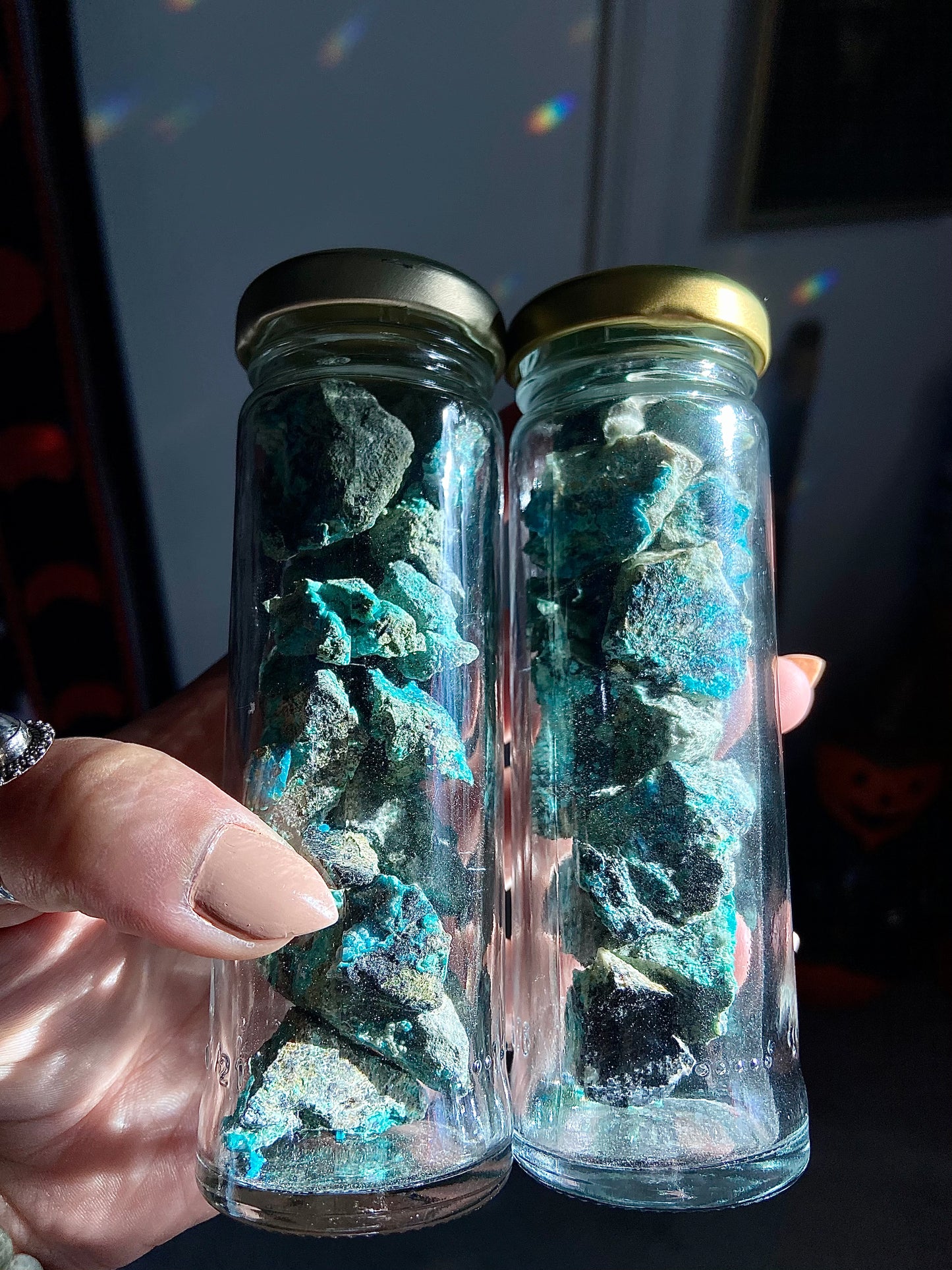 Chrysocolla Jar Specimen