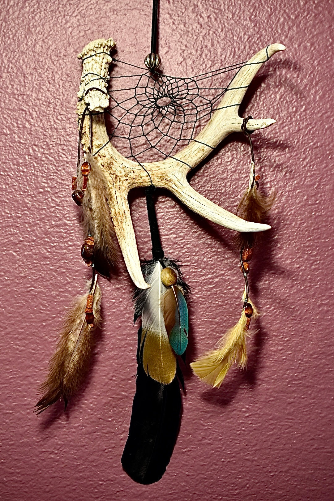 Handcrafted Antler Dream Catcher