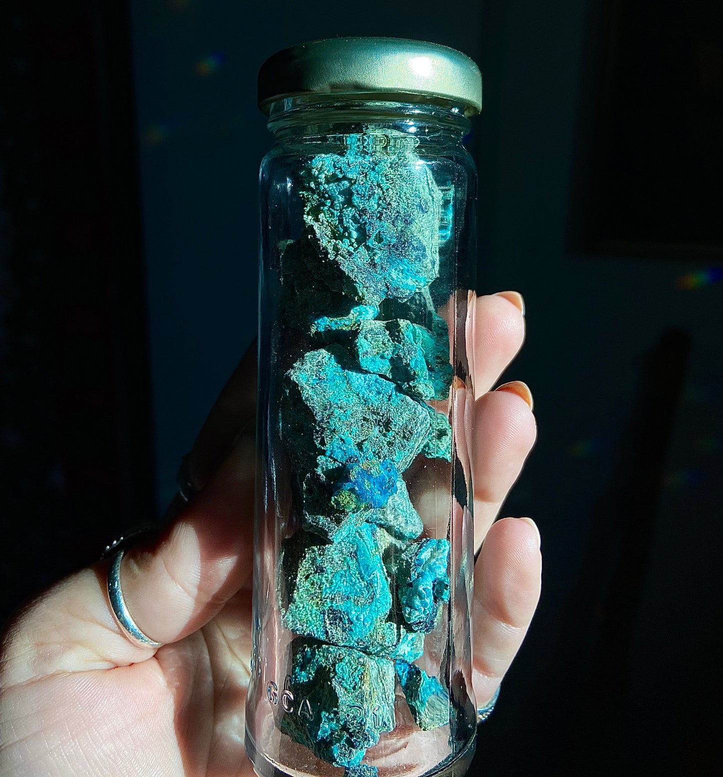 Chrysocolla Jar Specimen