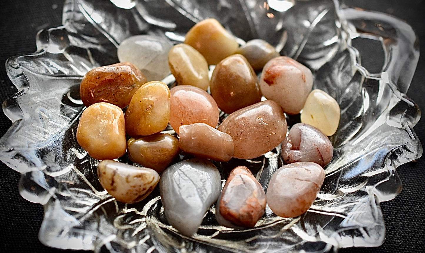 Small Lake Superior Quartz Tumbles