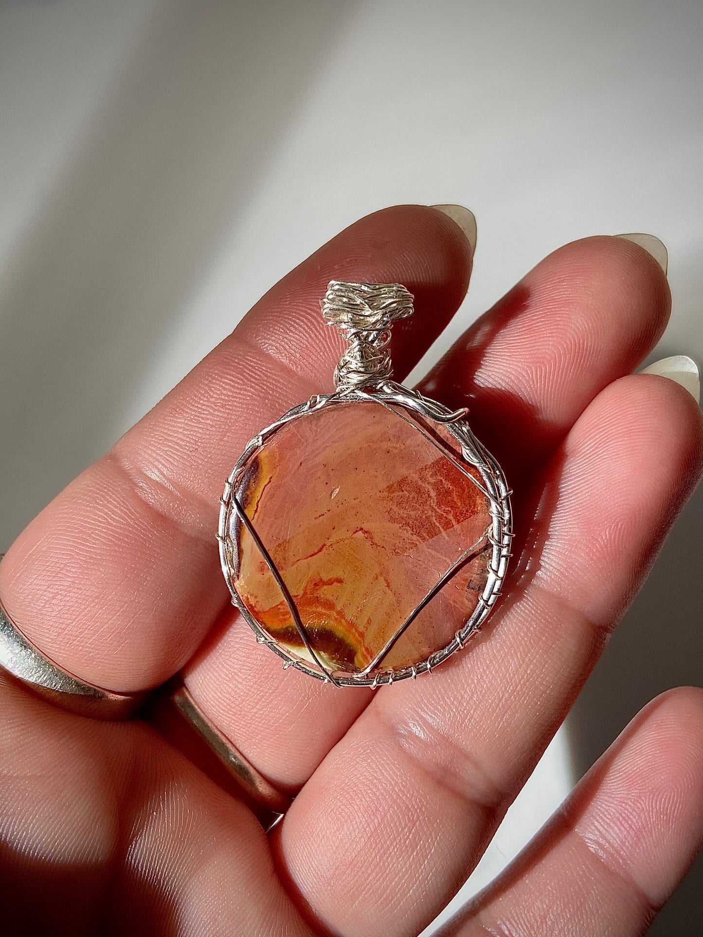 Polychrome Jasper Pendant