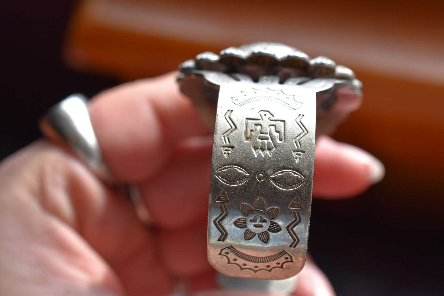 Navajo Style Cuff Bracelet • Vintage