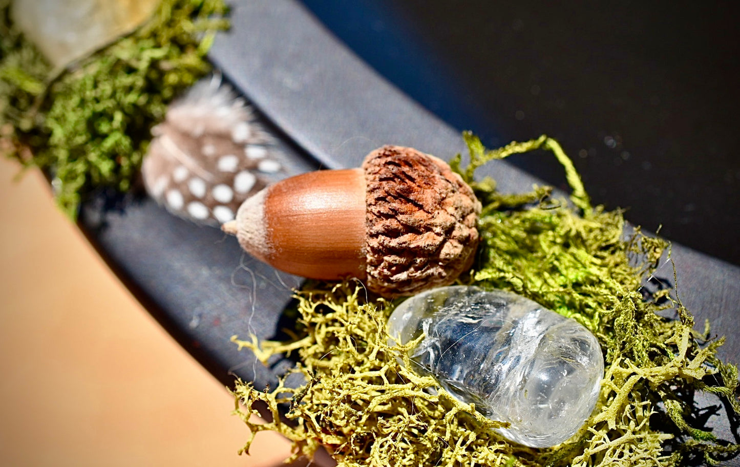 Oval Earthly Scrying Mirror