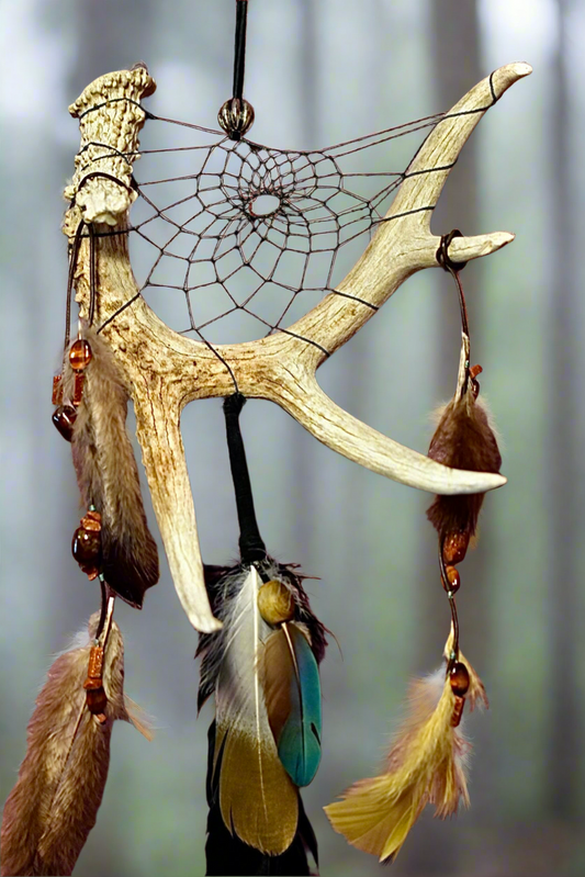 Handcrafted Antler Dream Catcher