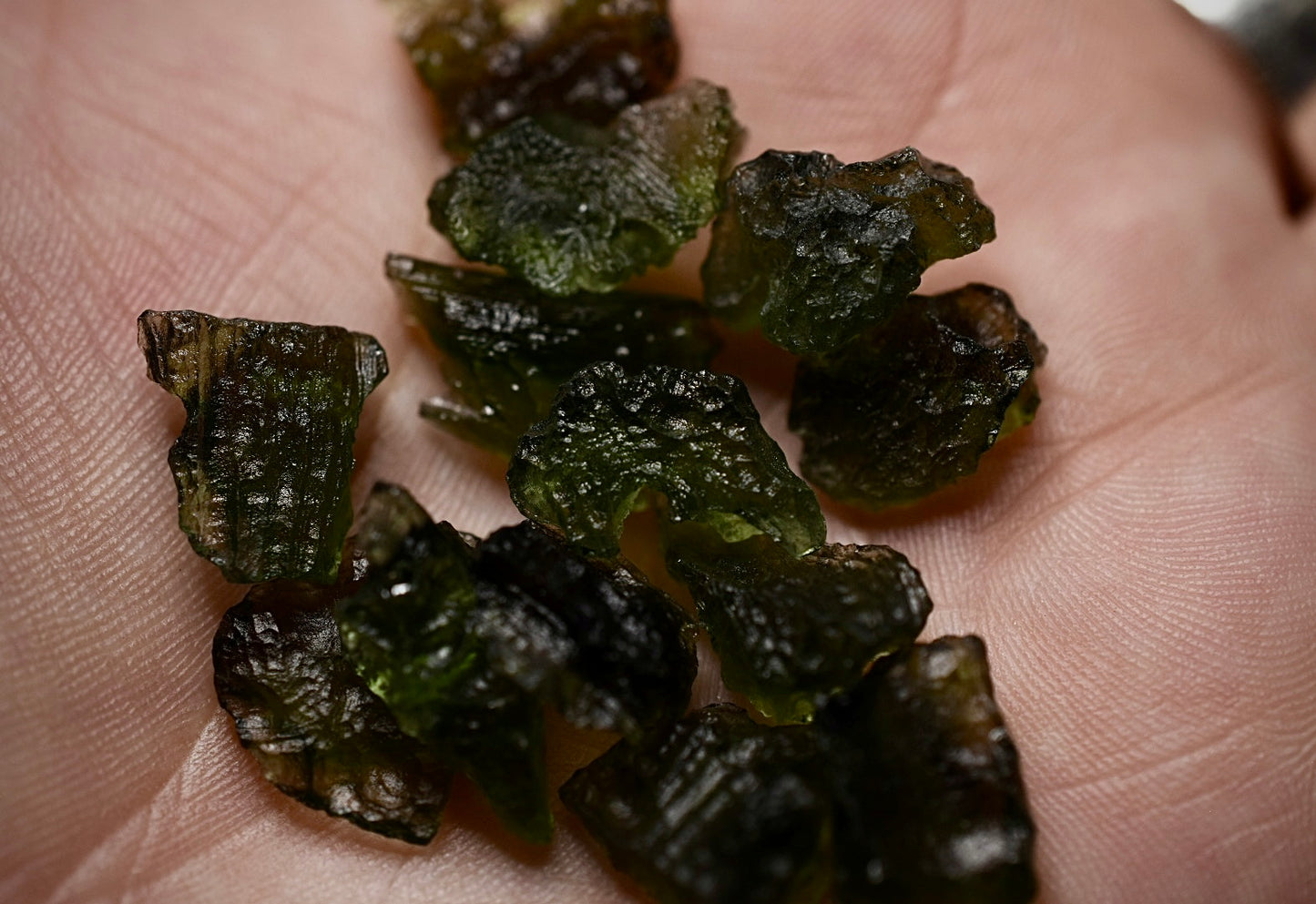 Moldavite • 0.5 to 0.7 Grams