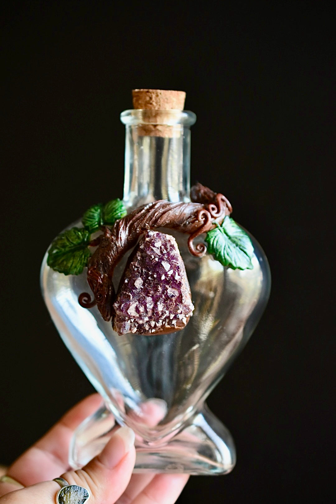 Thunderbay Amethyst Potion Bottle
