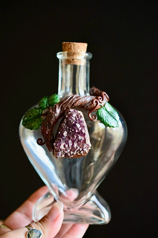 Thunderbay Amethyst Potion Bottle