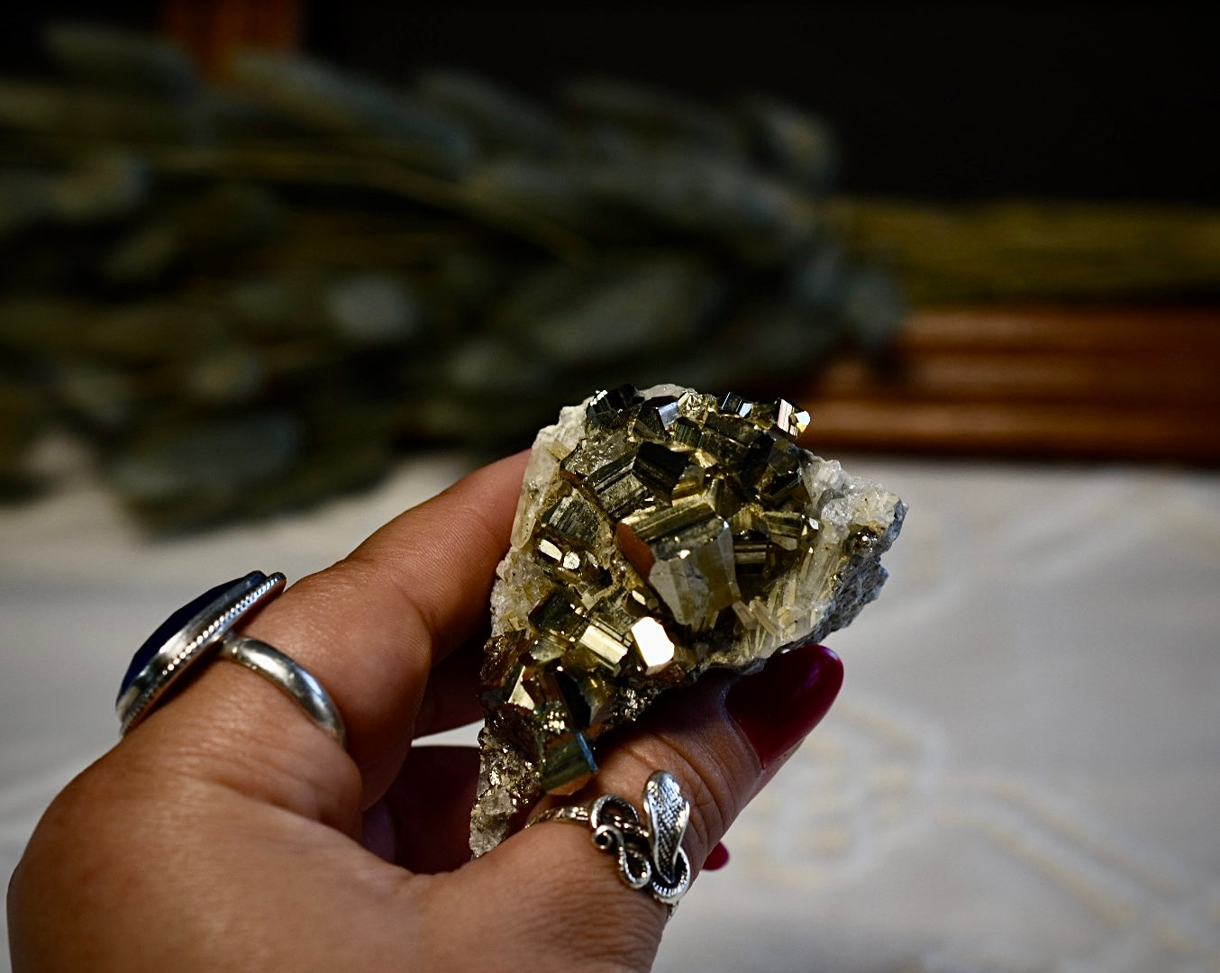 Pyrite & Quartz Specimen