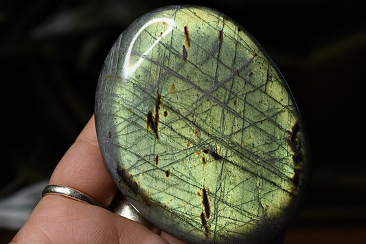 Labradorite Palm Stone