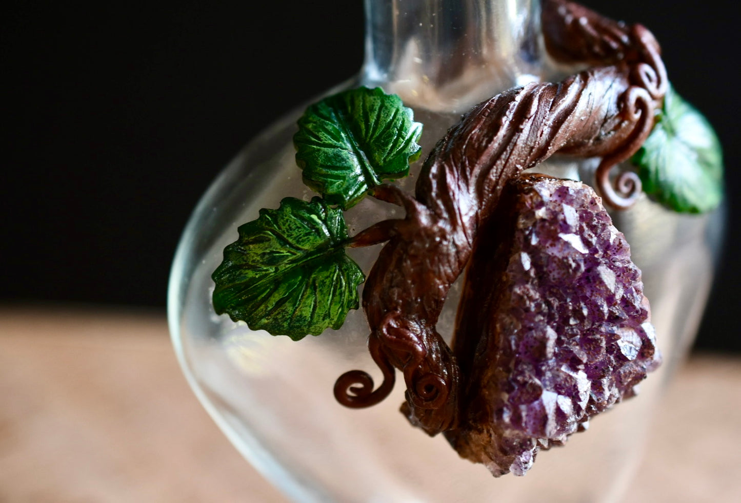 Thunderbay Amethyst Potion Bottle