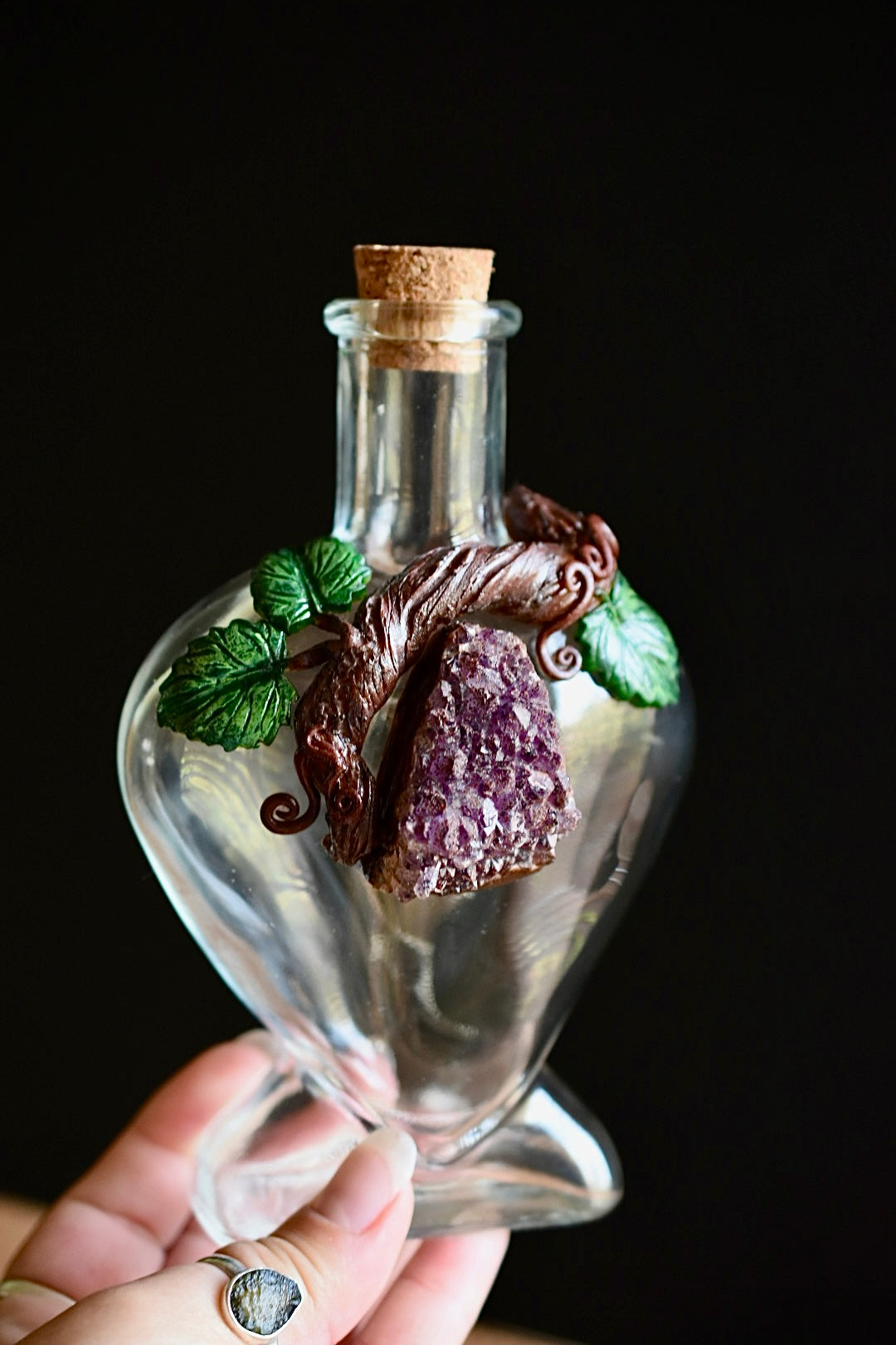 Thunderbay Amethyst Potion Bottle