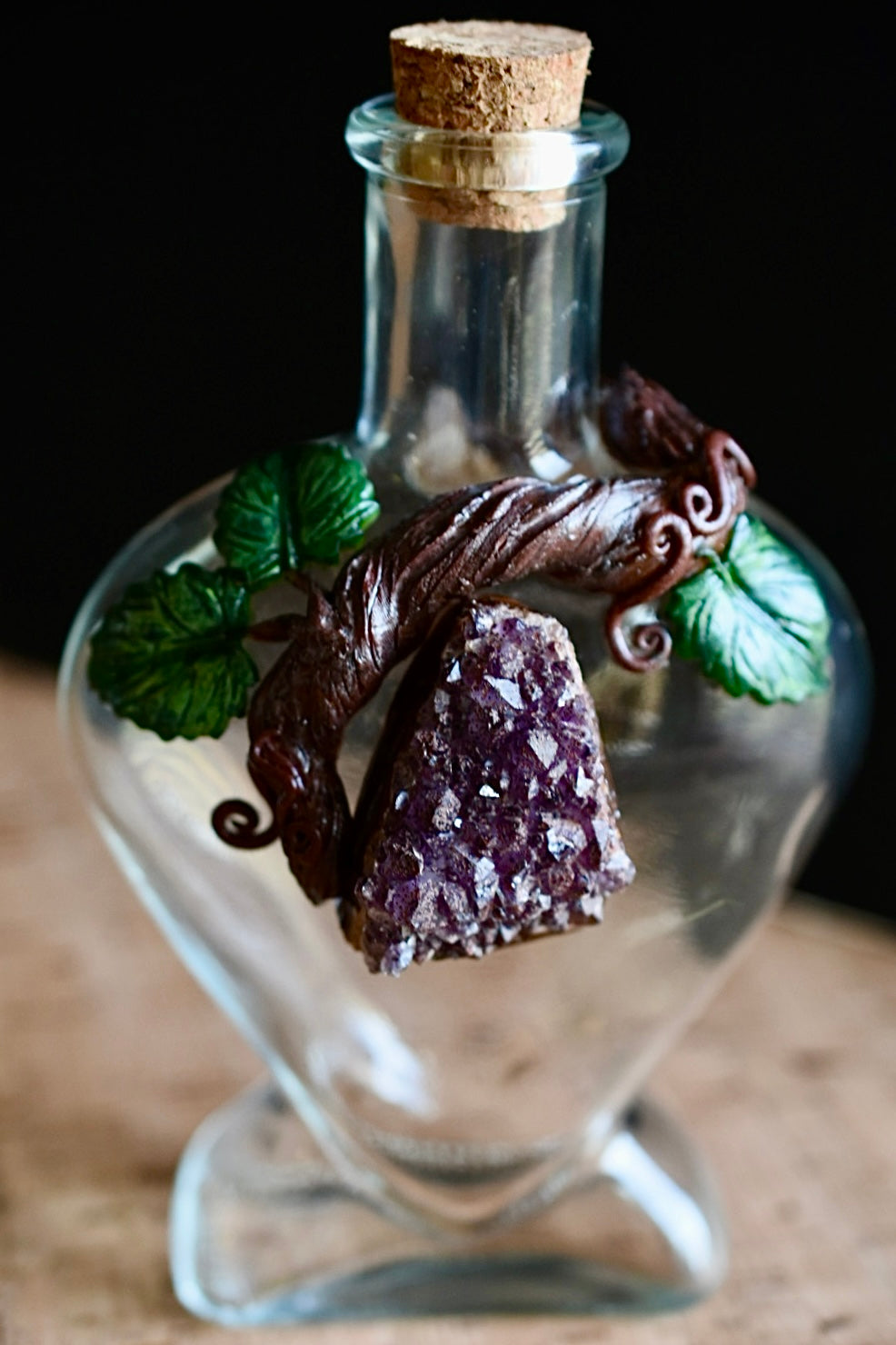 Thunderbay Amethyst Potion Bottle