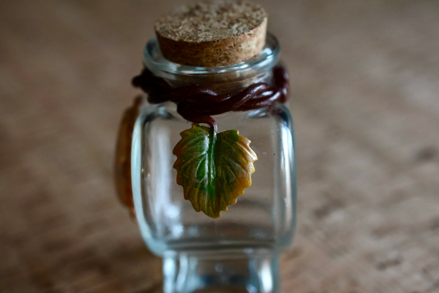 Flower Agate Potion Bottle