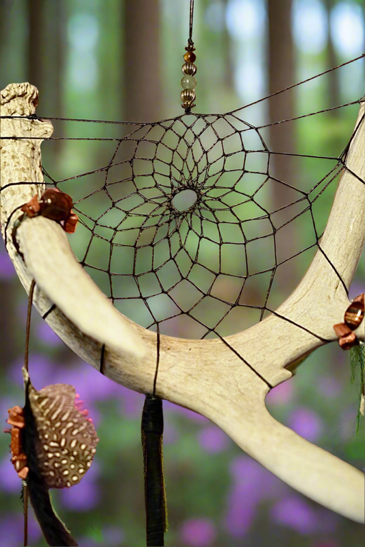 Handcrafted Antler Dream Catcher