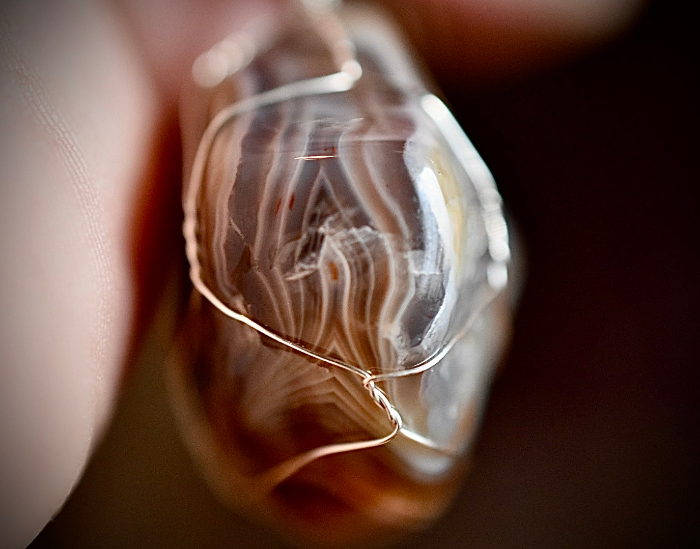 Lake Superior Agate Necklace