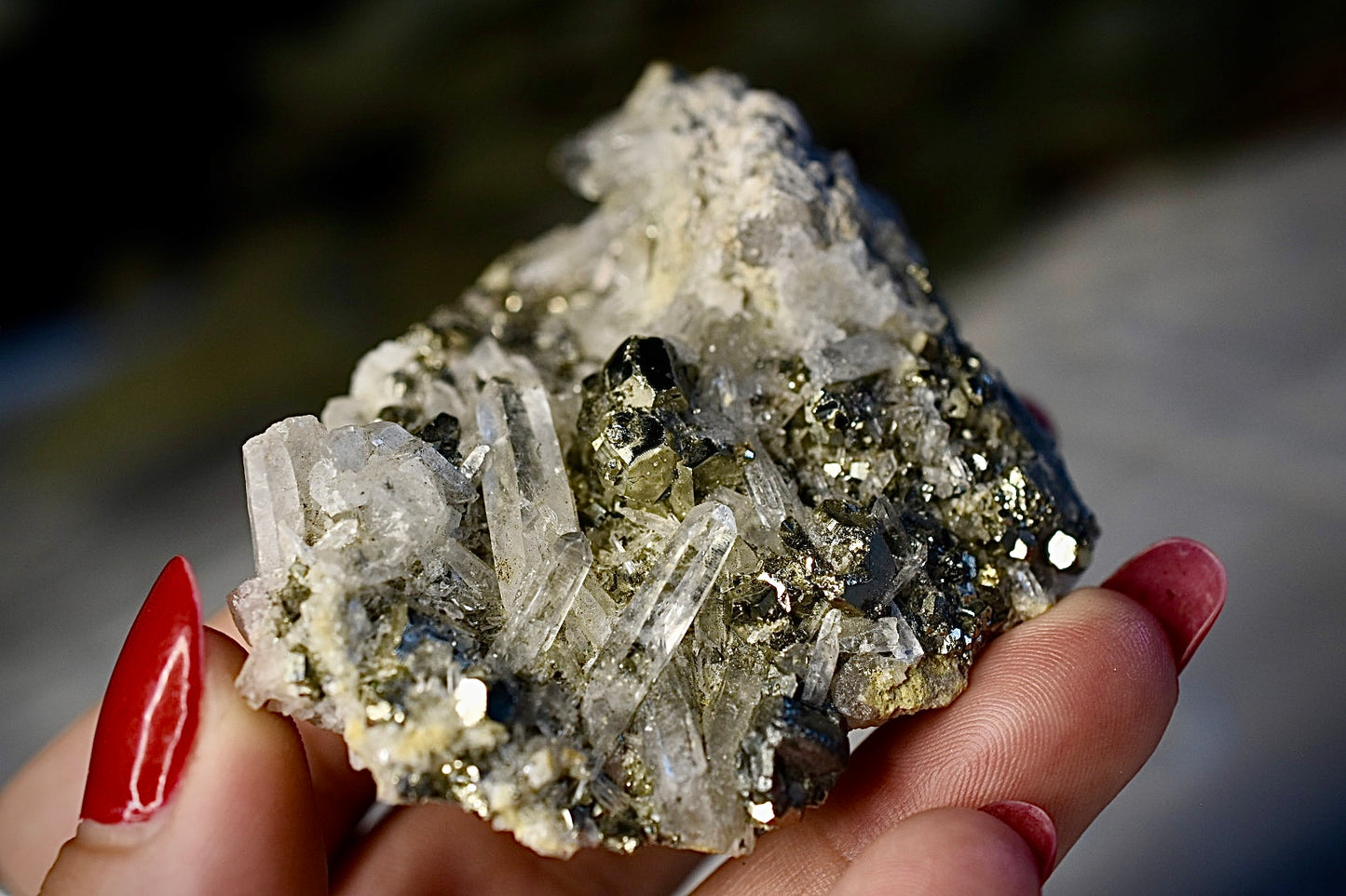 Pyrite & Quartz Specimen