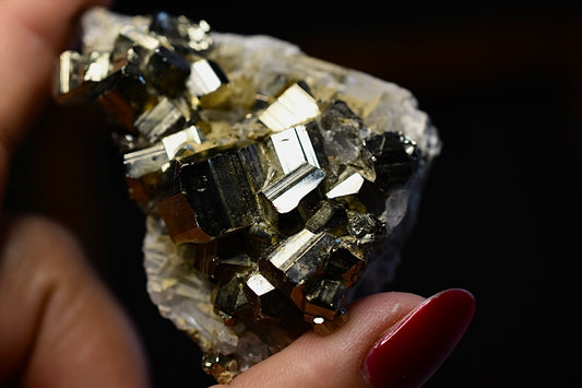 Pyrite & Quartz Specimen