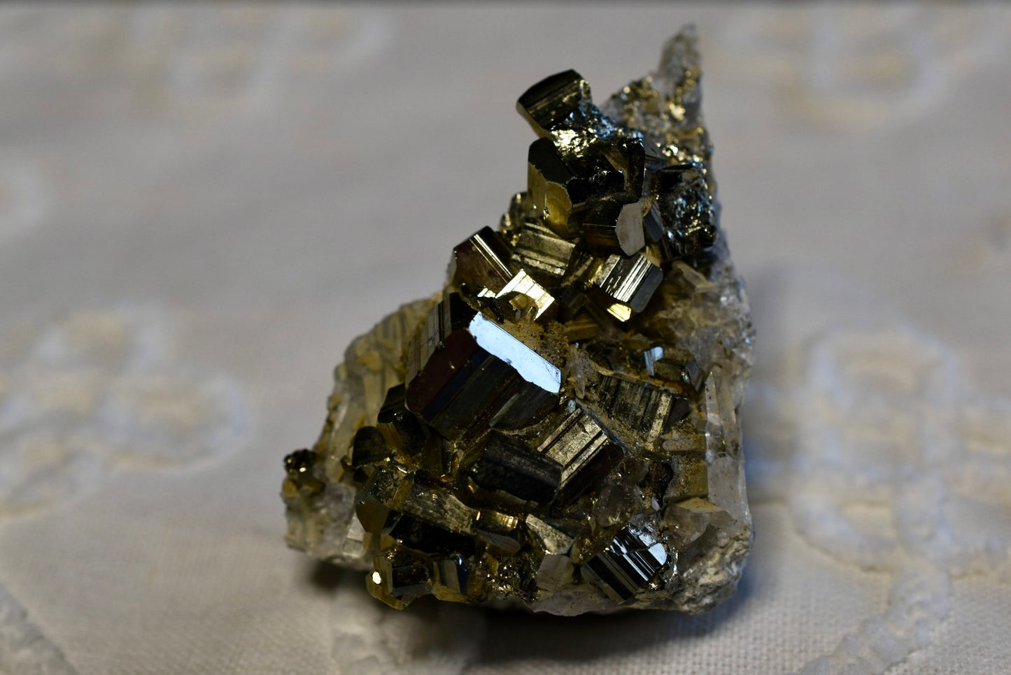 Pyrite & Quartz Specimen
