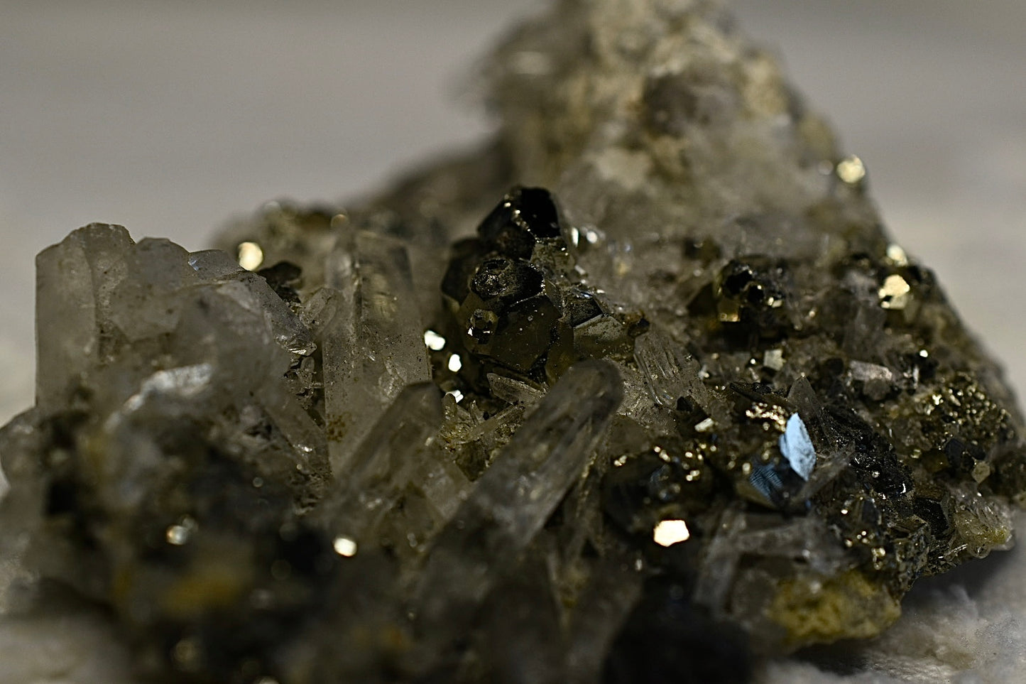 Pyrite & Quartz Specimen