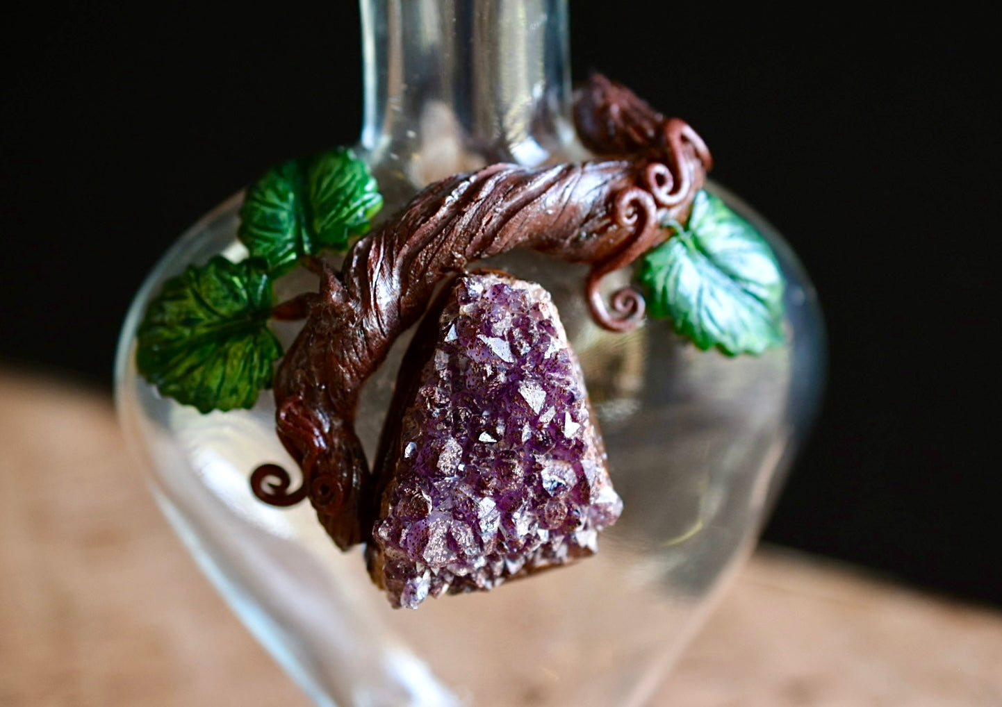 Thunderbay Amethyst Potion Bottle