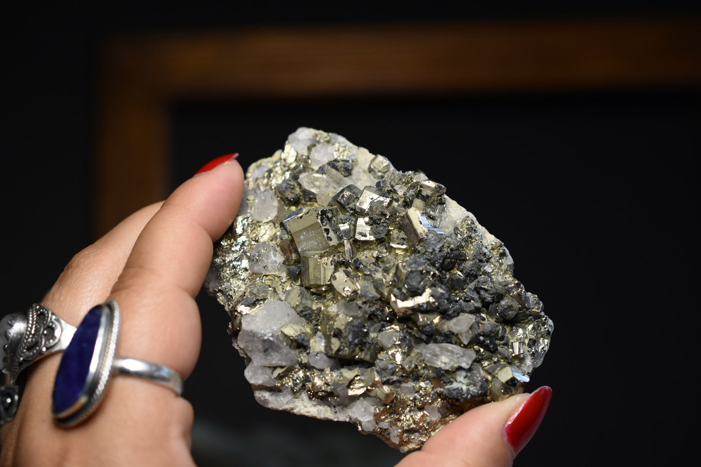 Pyrite & Quartz Specimen