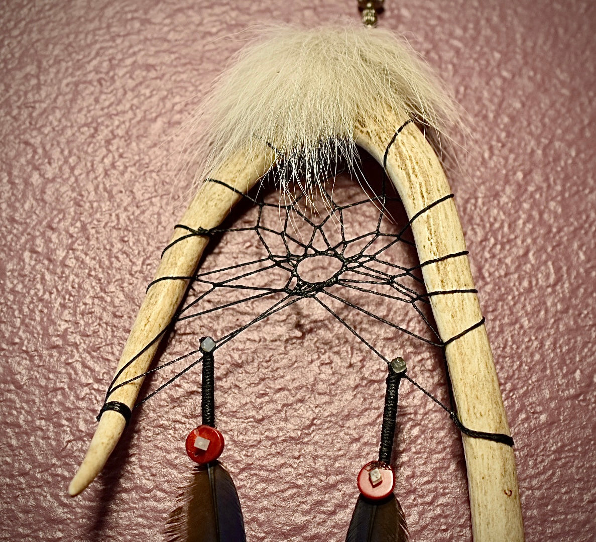 Handcrafted Antler Dream Catcher