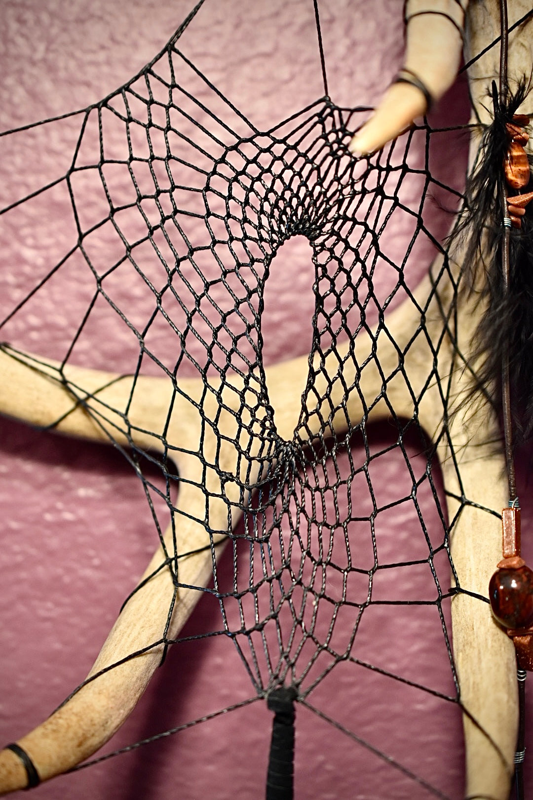 Handcrafted Antler Dream Catcher