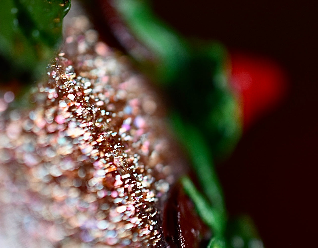 Strawberry Sunstone Necklace