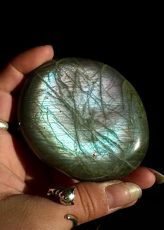 Dual Flash Labradorite Specimen