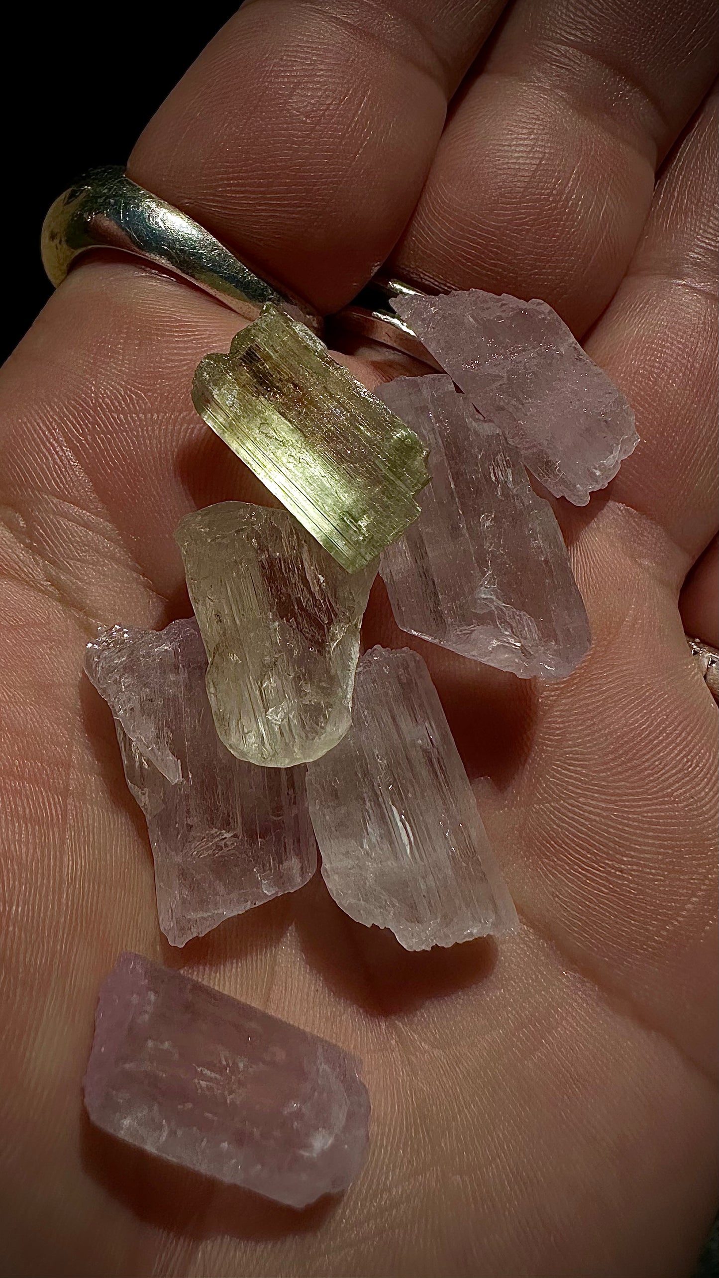 Small Natural Kunzite